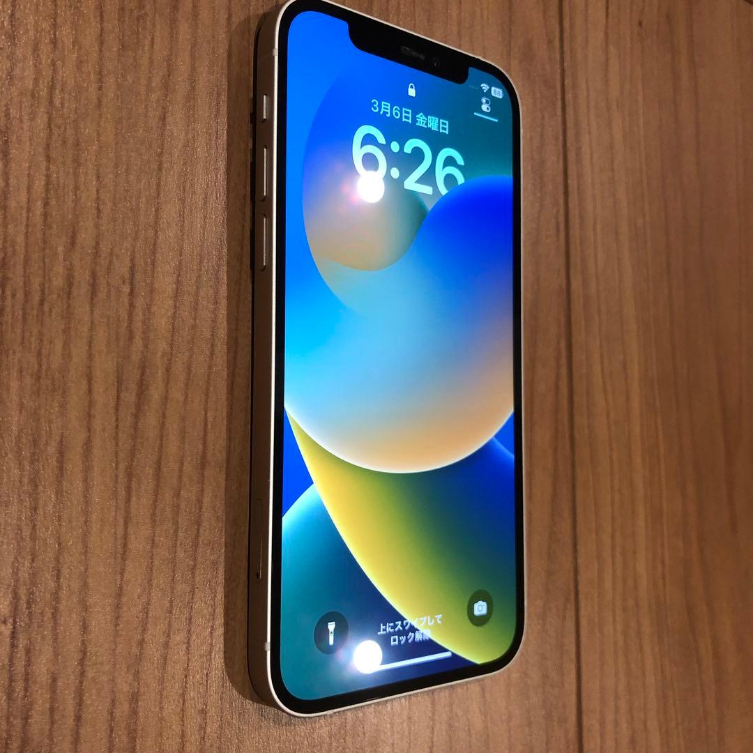 【ジャンク】Apple iPhone 12 ホワイト 64GB SIMフリー