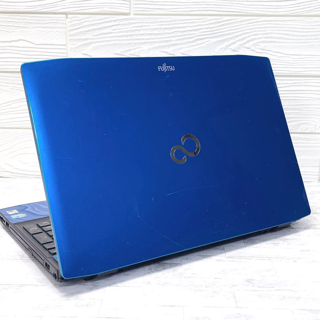 今だけ爆安特価❤️1TB Win11 ノートパソコン ブルー 8GB カメラ