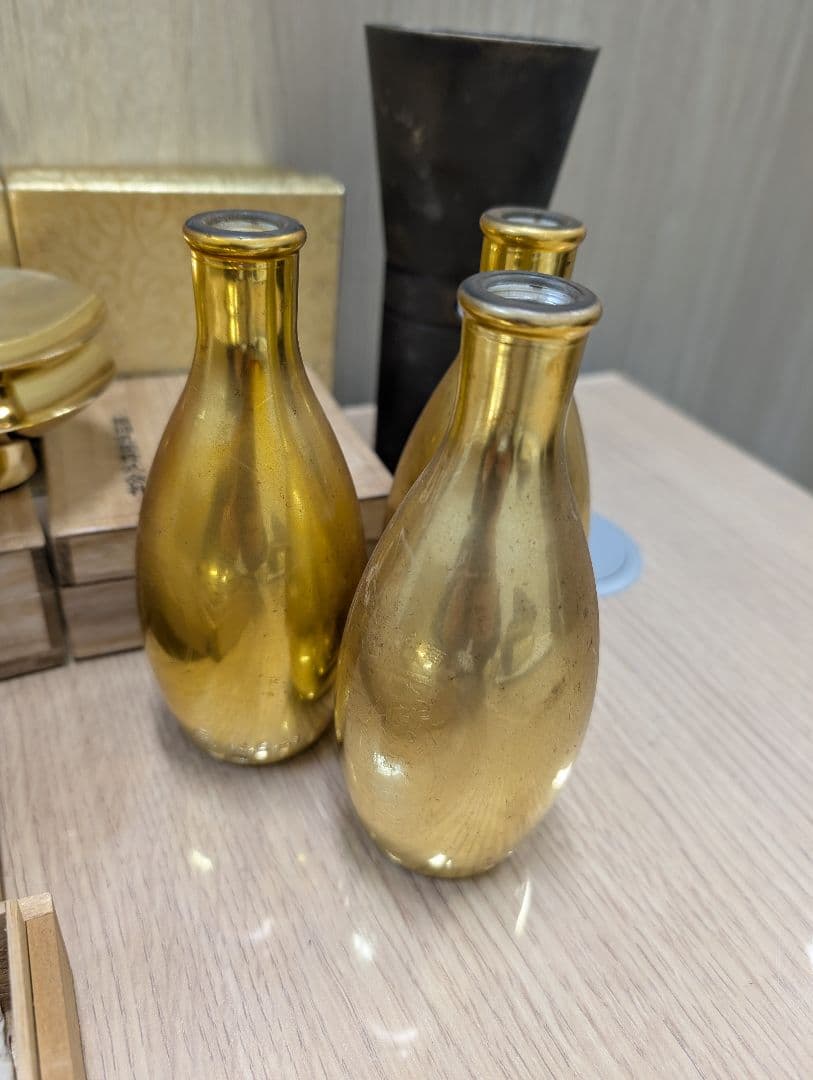 天正大判 出世招福大判 24KGP製太閤秀吉 金の杯2点セット まとめ売り