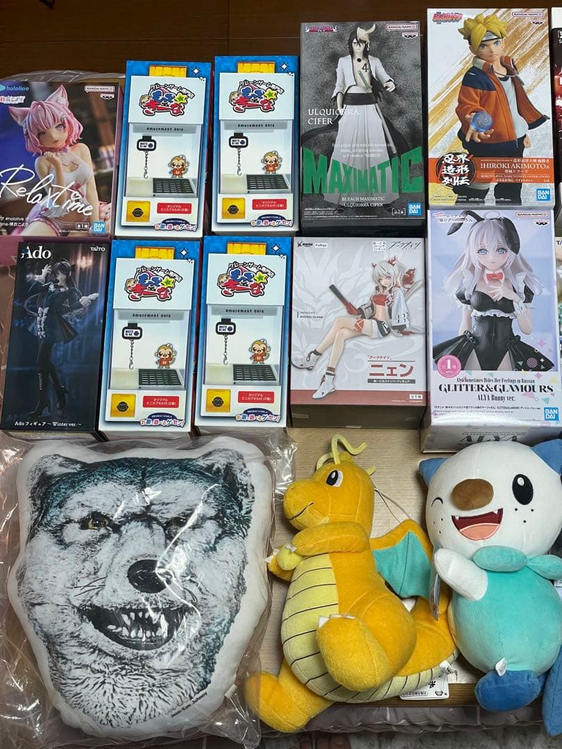 【バラ売り不可・35個まとめ売り】　フィギュア　ぬいぐるみ　クッション