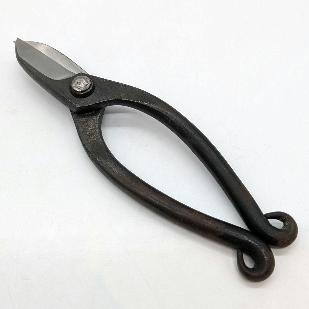 佐助 五寸 生花鋏 わらび手 花鋏 堺 鋏鍛冶 桐箱 布袋付き