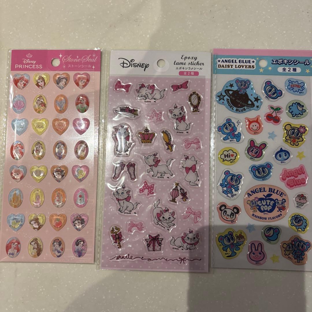 追加・おまけあり　ポムポムプリンボンボンコットンパフィーうるちゅるタイルシール