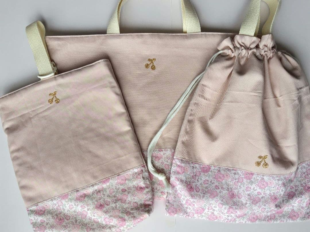 リバティ レッスンバッグ 上履き入れ 体操服入れ 入園入学グッズ フェリシテ