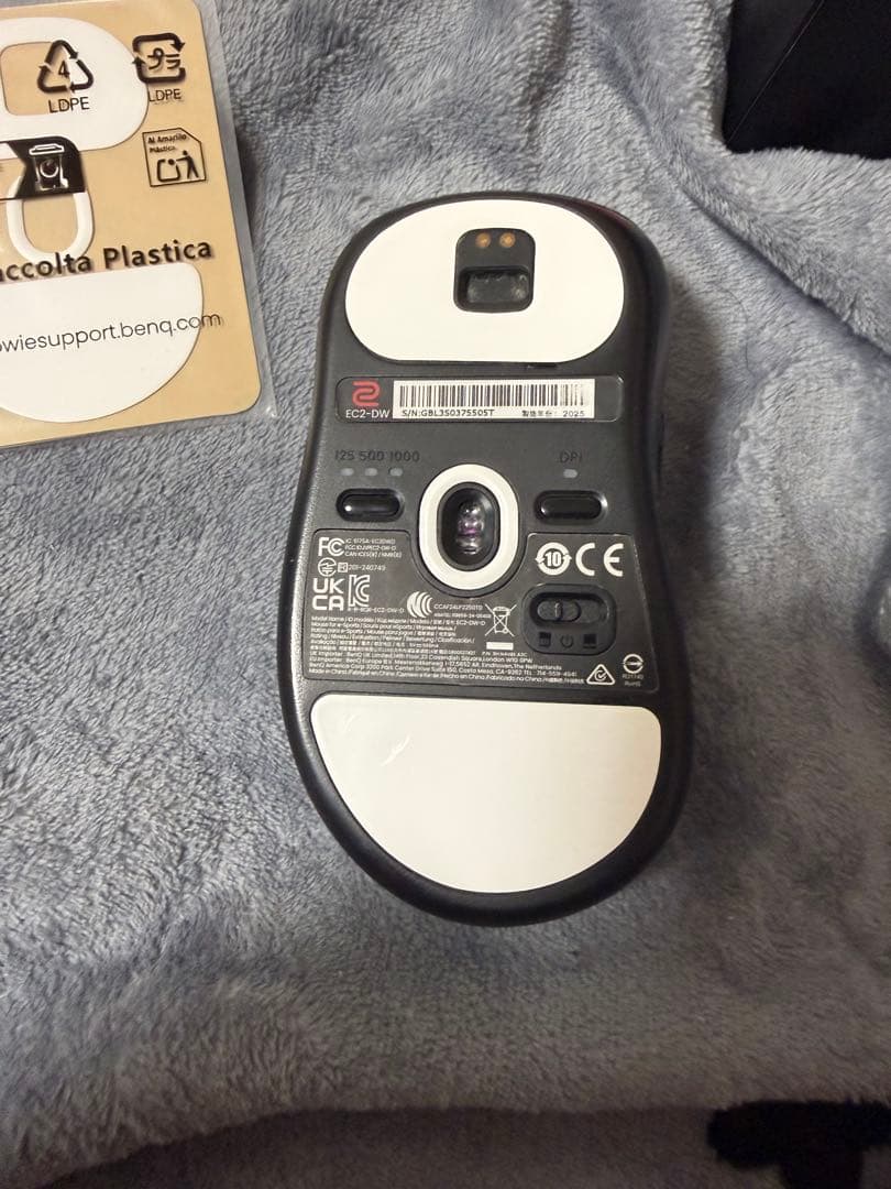 BenQ EC2-DW ワイヤレスマウス 本体