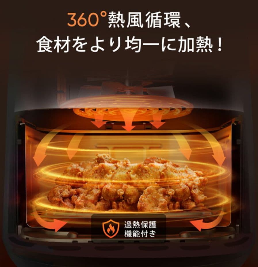 【新品未使用】COSORI ノンフライヤー 2L ミニノンフライヤー 小型