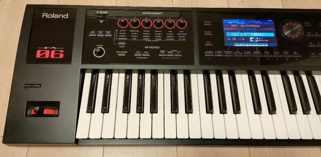 鍵盤楽器 Roland FA-06 Music Workstation