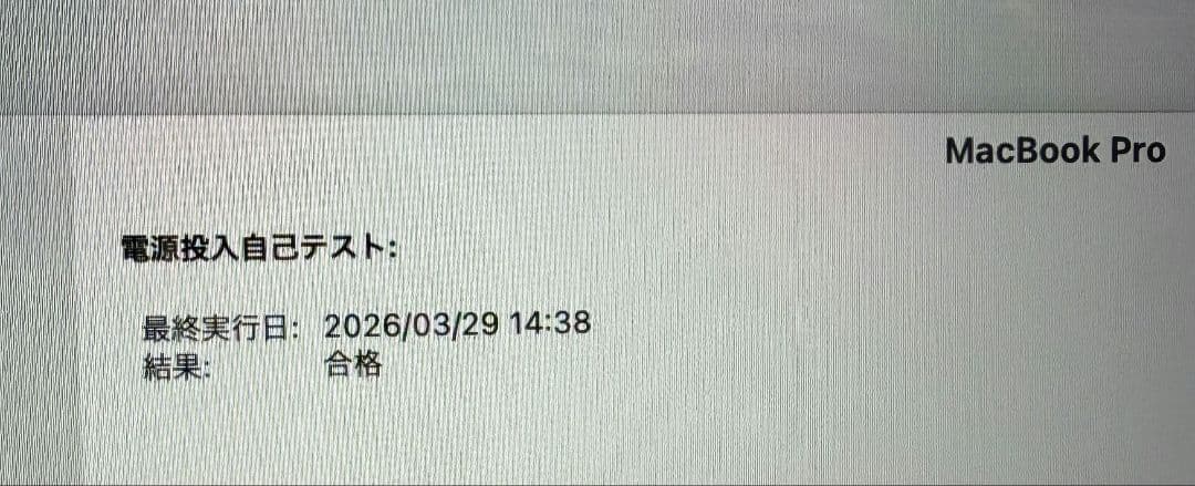 MacBook本体 Apple MacBook Pro 2014
