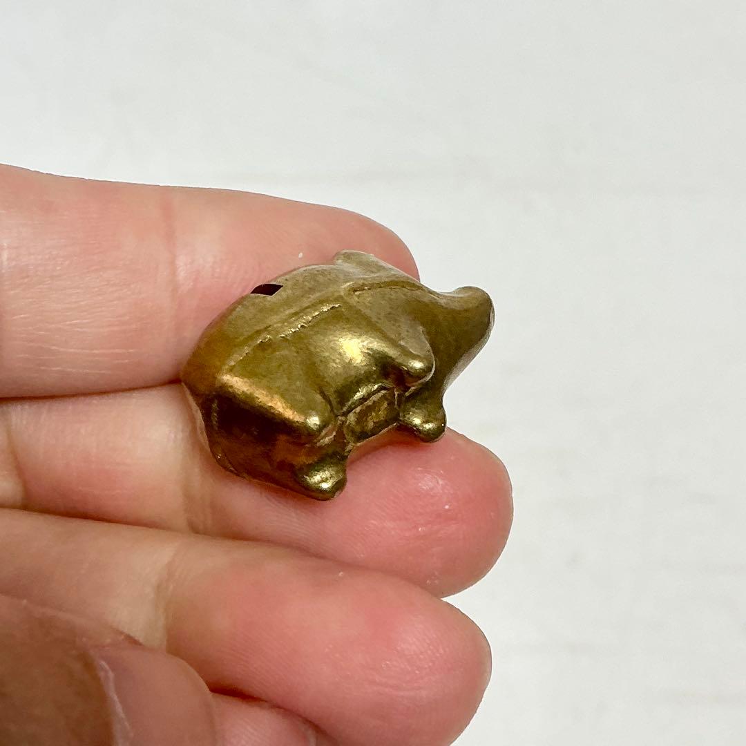 縁起物　真鍮製動物モチーフ置物セット　ヴィンテージ　置物　小物　セット