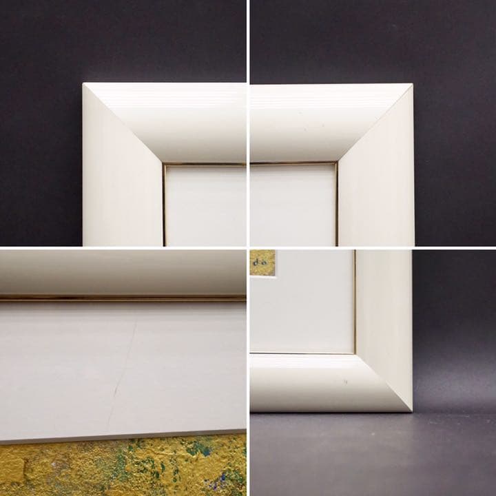 shindo銘 作者不詳 金彩水彩画 原画 絵画 芸術 美術 額装 美術品