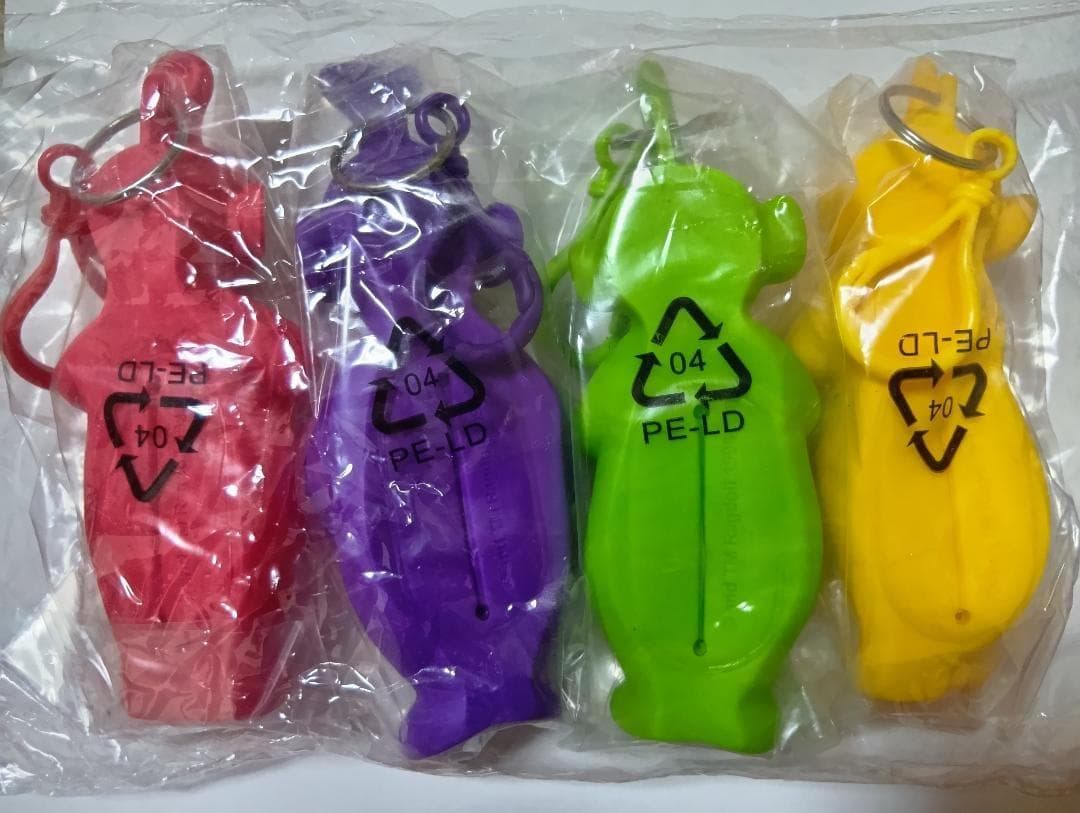 レア テレタビーズ キーホルダー ケース 4個セット