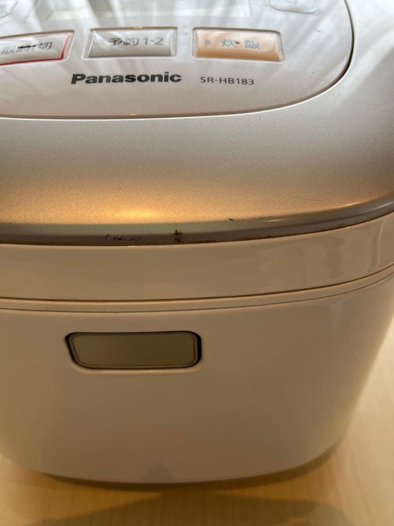 【説明書付き】Panasonic IH炊飯器 SR-HB183 2014年製