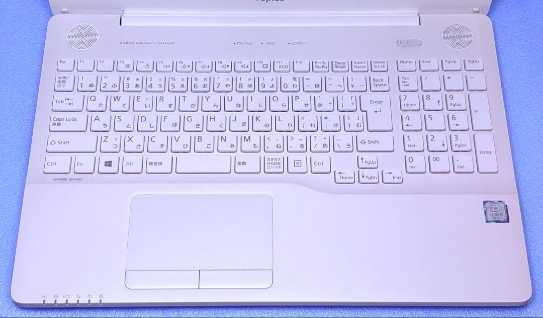 Windows11富士通ノートパソコン 高音質スピーカー搭載SSD &メモリ増強