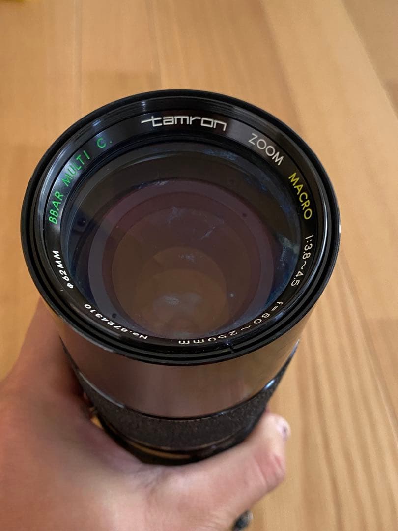 パナソニック　Lumix G 1赤+ ミノルタ　50㍉　70-210㍉　動作品