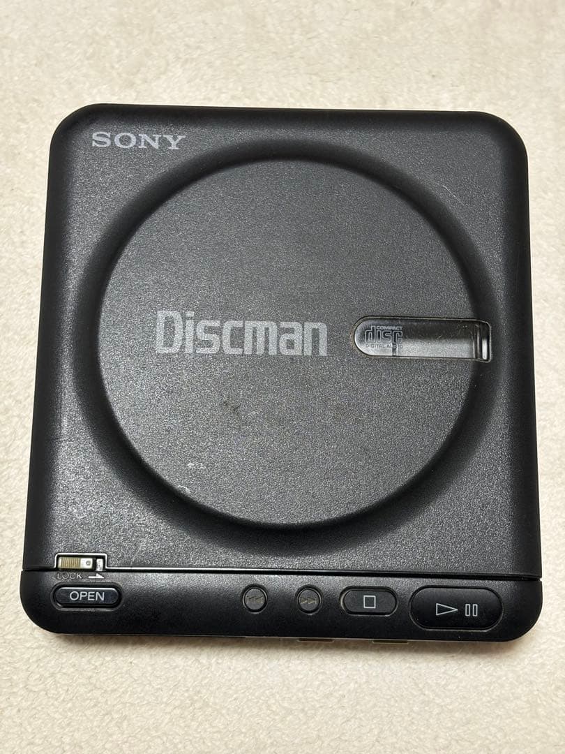 動作確認済　SONY Discman ポータブルCDプレーヤー D-20 日本製
