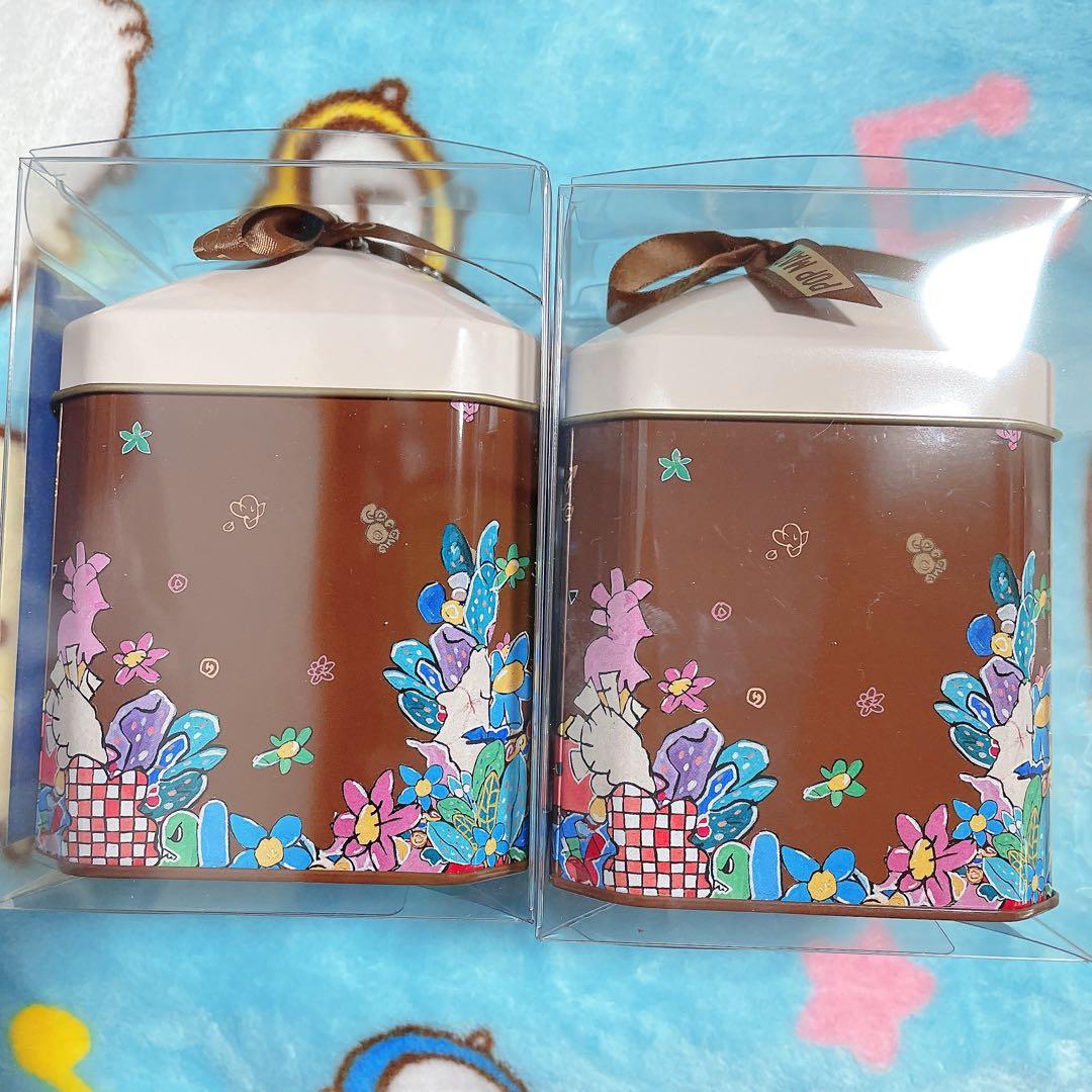 ゴディバ　ラブブ　コラボ缶　ポップマート