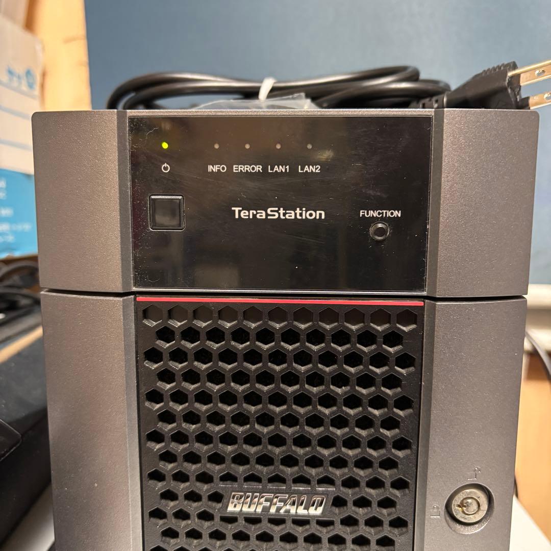 TeraStation TS3410DN(HDD 160GB*4台に換装済)