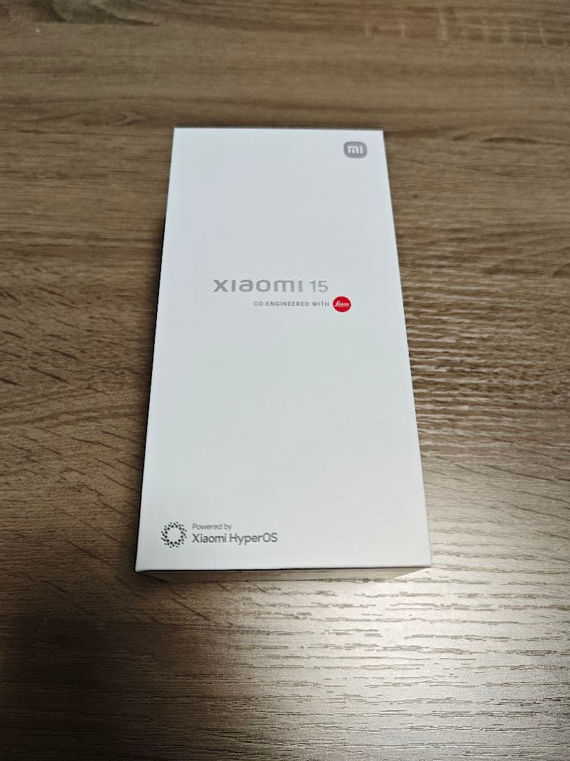 Xiaomi15 512GB ホワイト 国内版 箱ケーブル付属品有