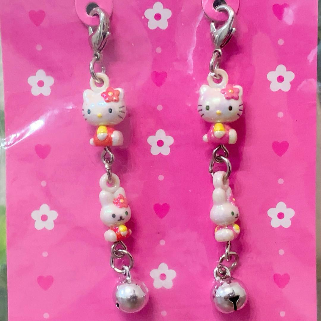 【激レア】ハローキティ マスコットアクセサリー　2個セット 当時物　入手困難
