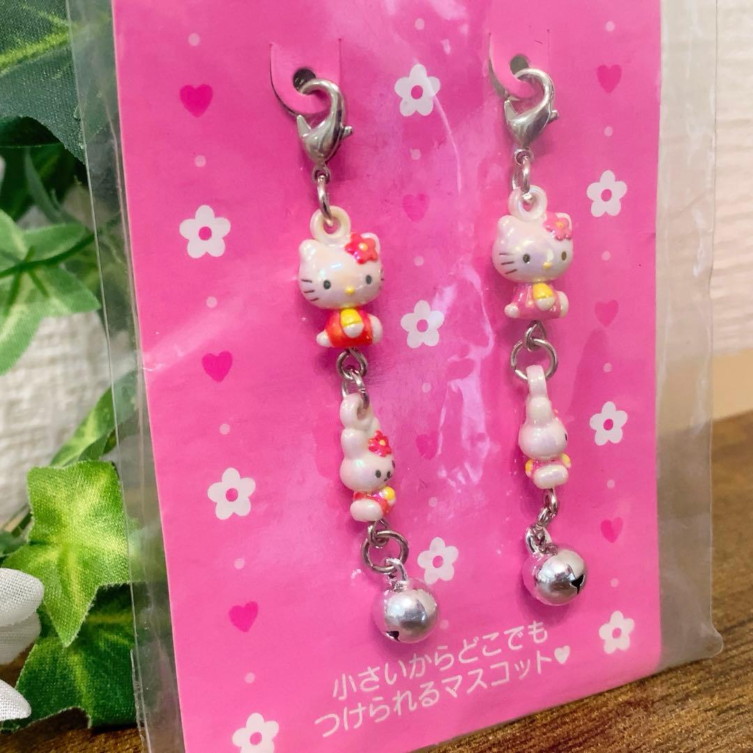 【激レア】ハローキティ マスコットアクセサリー　2個セット 当時物　入手困難