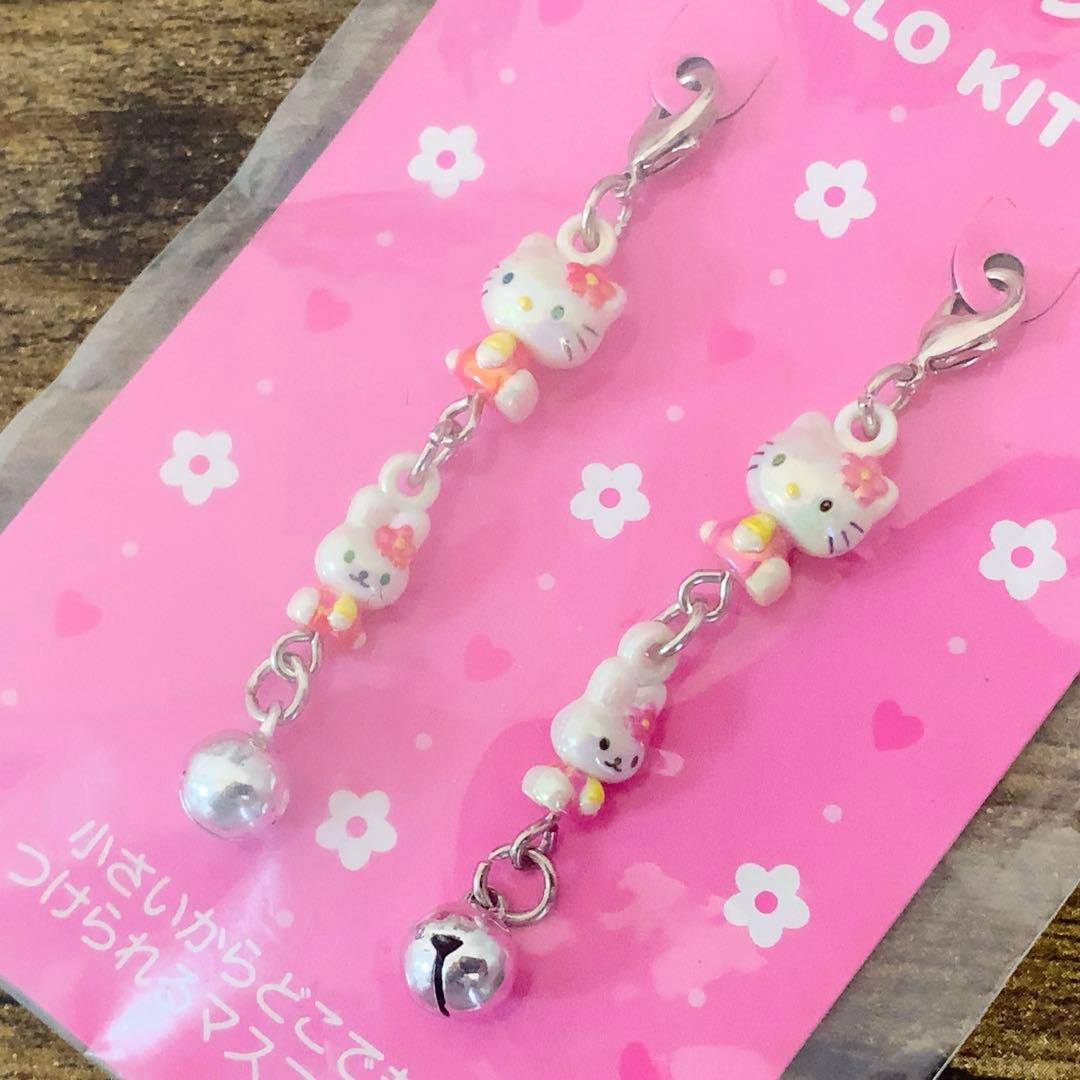 【激レア】ハローキティ マスコットアクセサリー　2個セット 当時物　入手困難