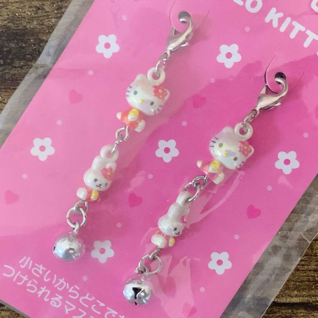 【激レア】ハローキティ マスコットアクセサリー　2個セット 当時物　入手困難