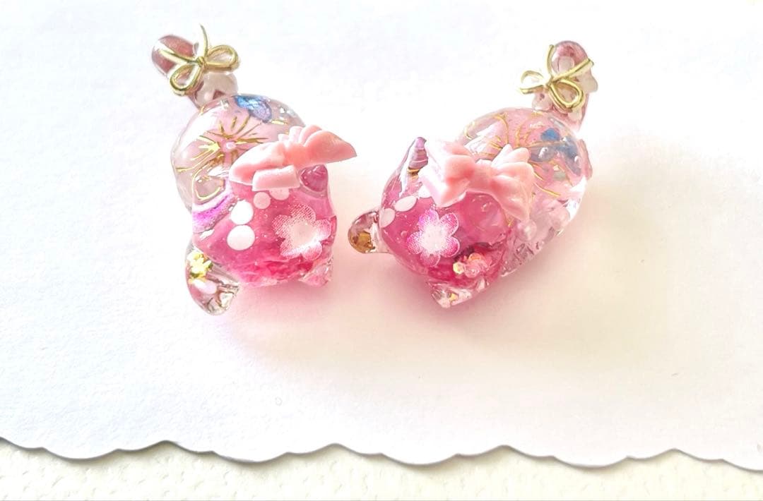 じゃれねこ『3月☆⑦桜×九尾狐』