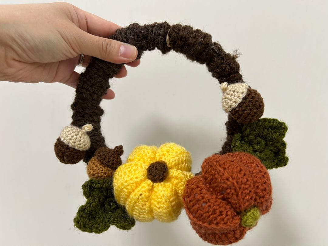 秋のリース　2個セット