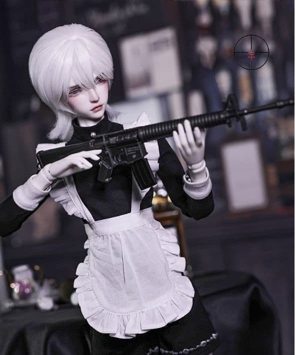 AX990 BJD 1/4 ドール本体 Apsara　球体関節人形 ハンドメイド