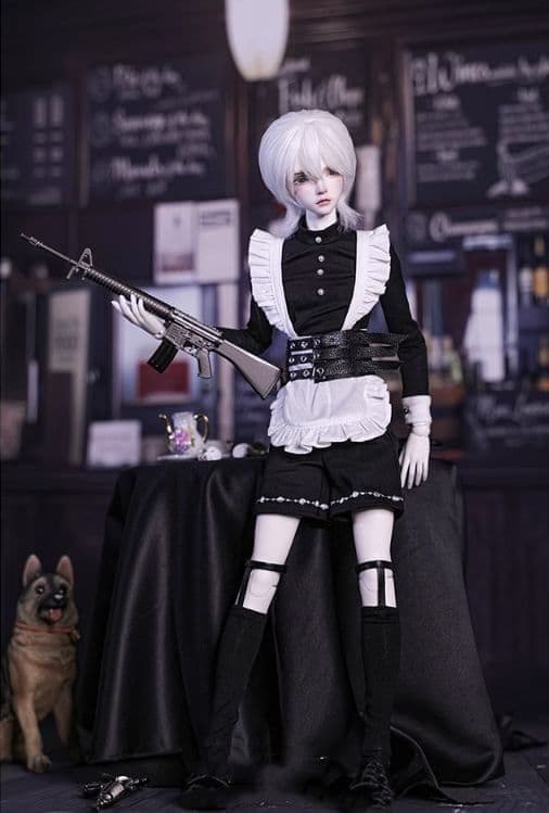 AX990 BJD 1/4 ドール本体 Apsara　球体関節人形 ハンドメイド