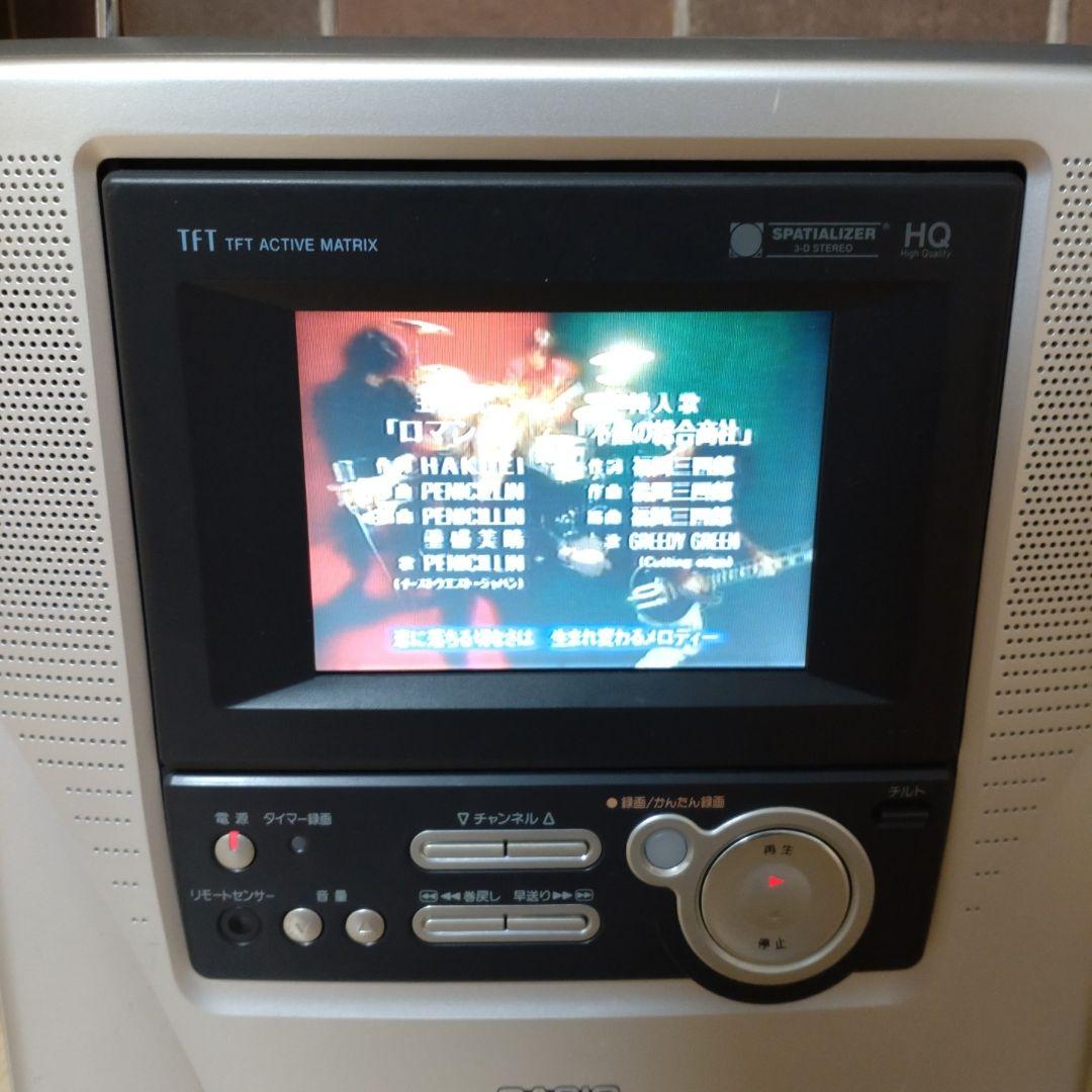 【ビデオ再生可能】CASIO ポータブルビデオカセットレコーダー VF-50S