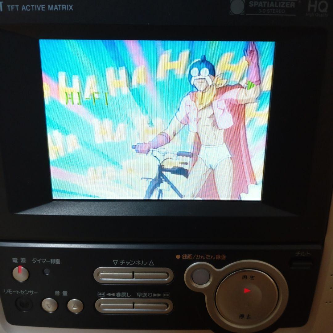 【ビデオ再生可能】CASIO ポータブルビデオカセットレコーダー VF-50S