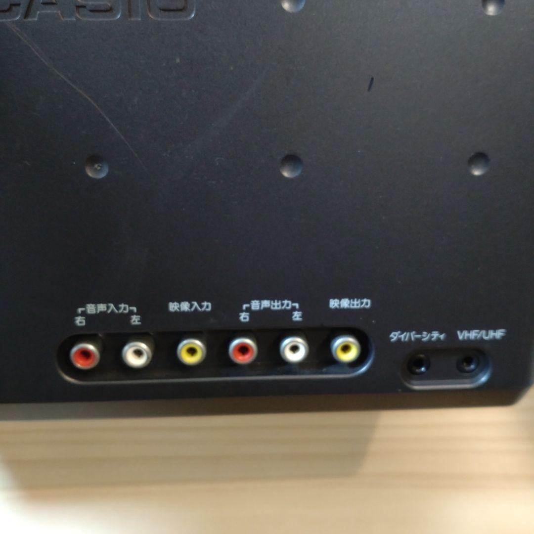 【ビデオ再生可能】CASIO ポータブルビデオカセットレコーダー VF-50S