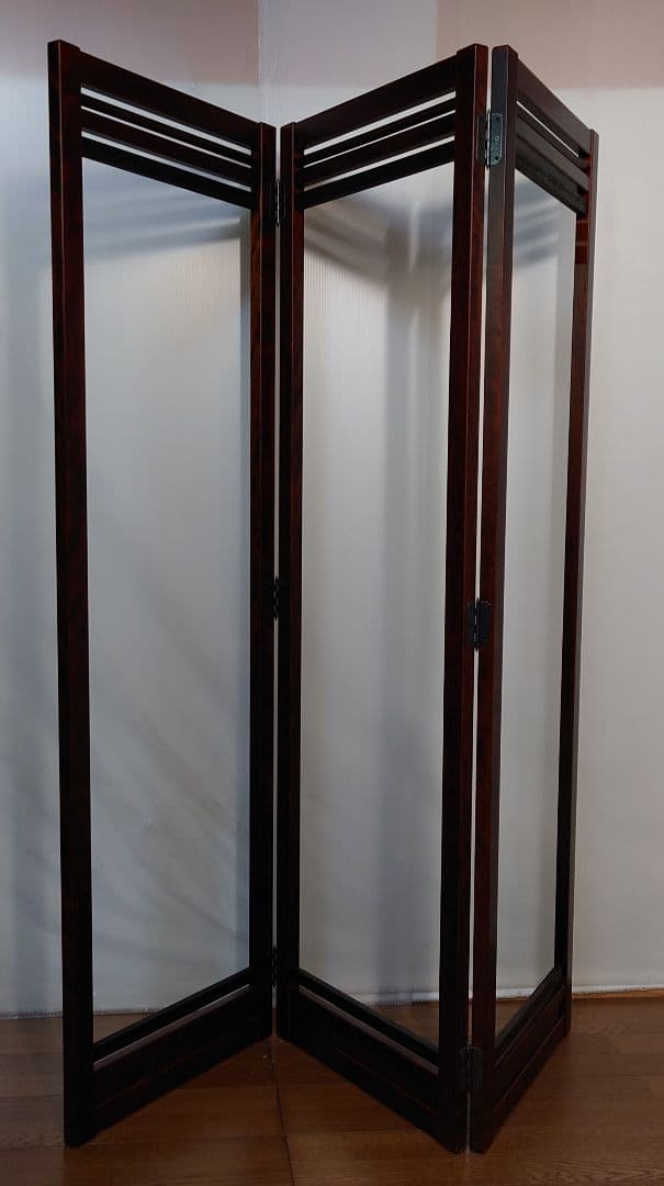 衝立　中部無し　3連スクリーン　オリジナルを製作して下さい。中部分カーテン無し