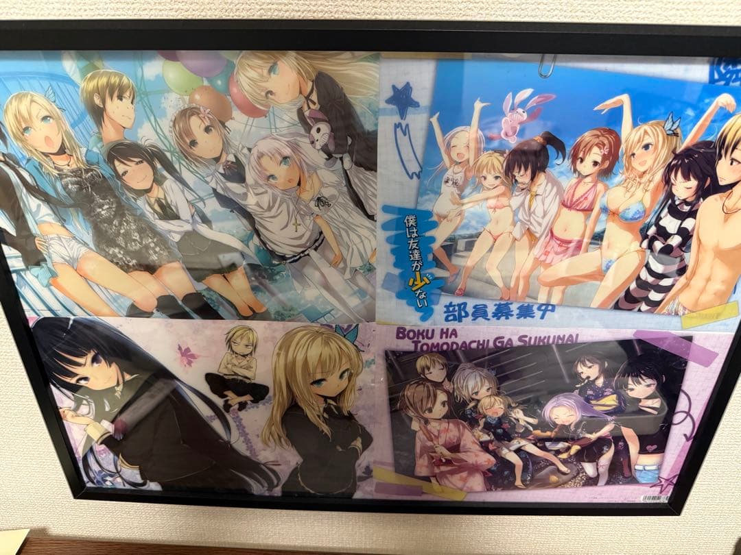 僕は友達が少ない クリアファイル 額縁 セット