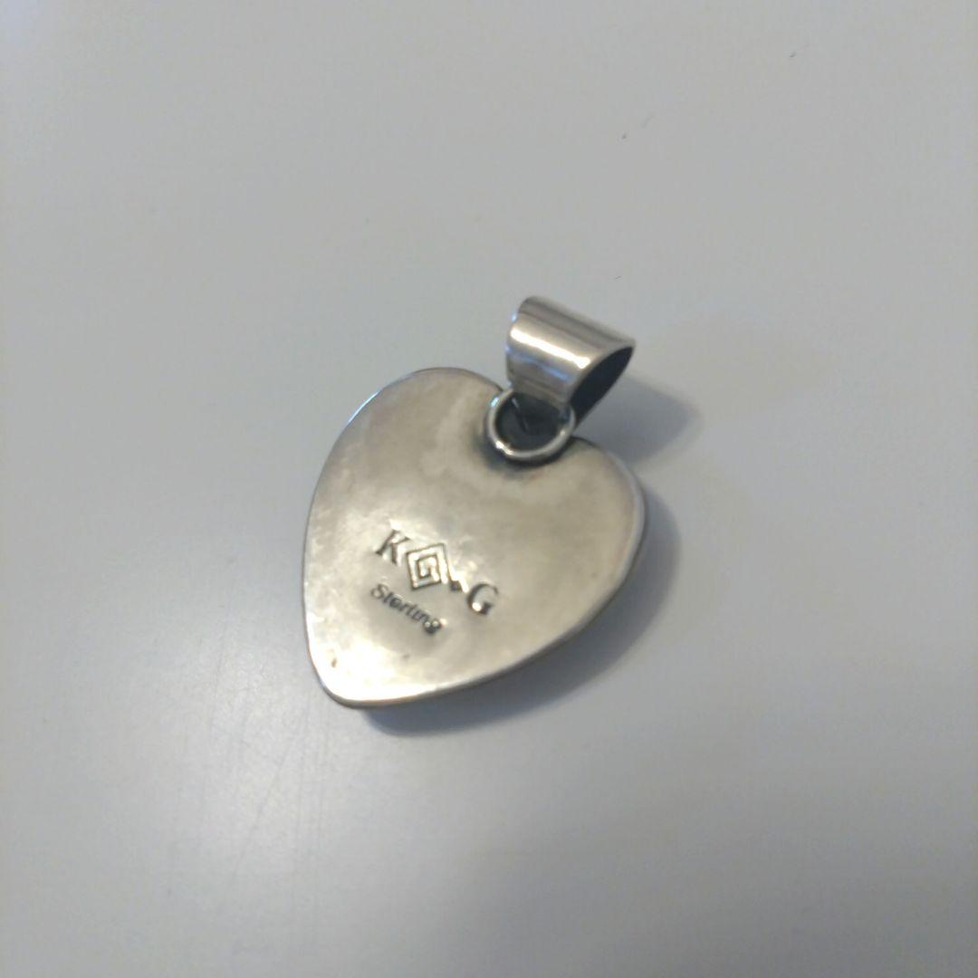 ワイルドホース ハート ペンダントトップ silver 日本製 作家K.G