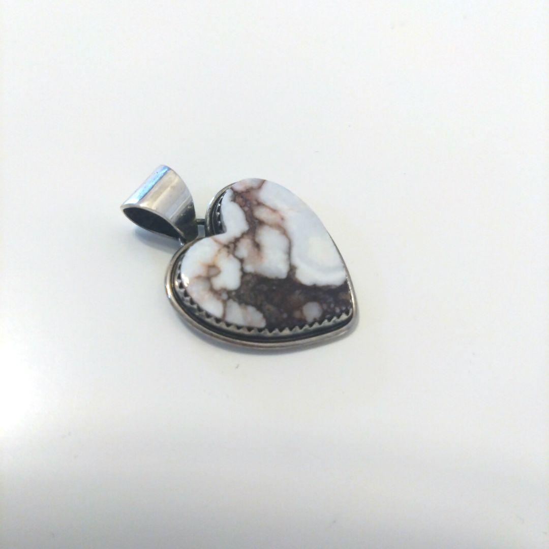 ワイルドホース ハート ペンダントトップ silver 日本製 作家K.G