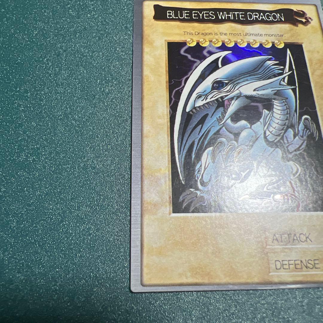 遊戯王 ブルーアイズホワイトドラゴン 青眼の白龍 バンダイ版　英語版　レア