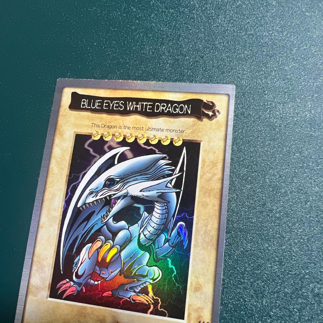 遊戯王 ブルーアイズホワイトドラゴン 青眼の白龍 バンダイ版　英語版　レア