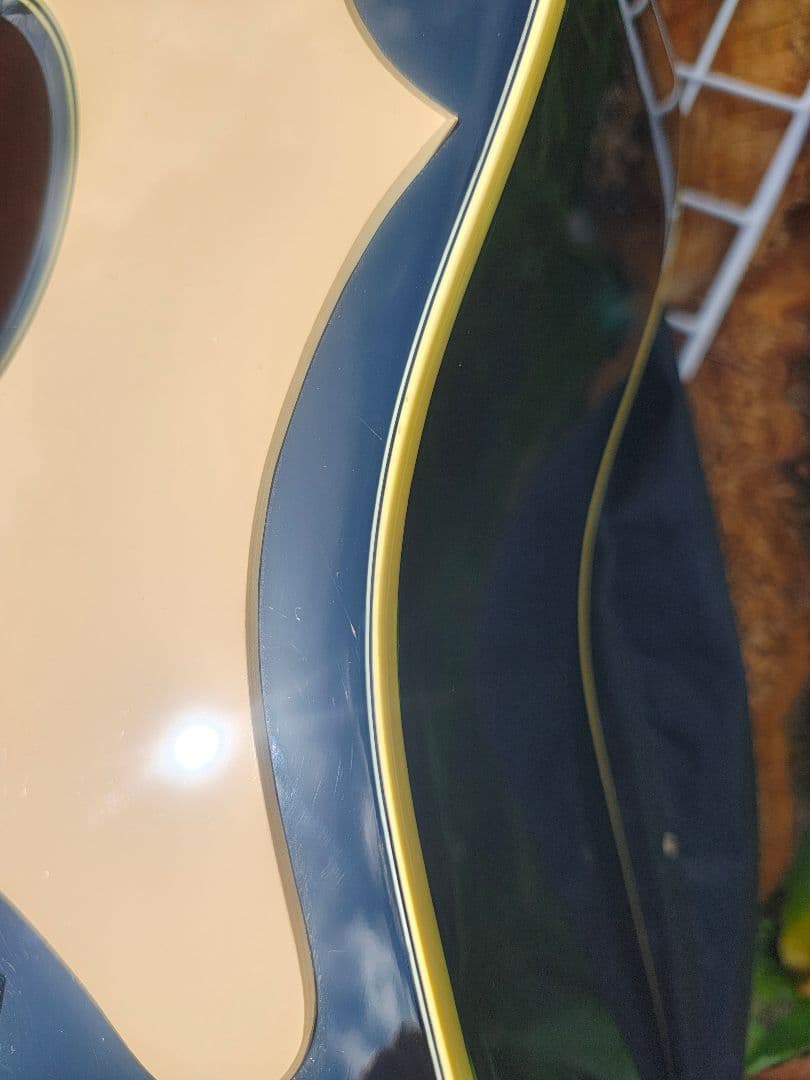 美品 Headway HJ-35/BLK ピアノブラック ピックアップ付エレアコ