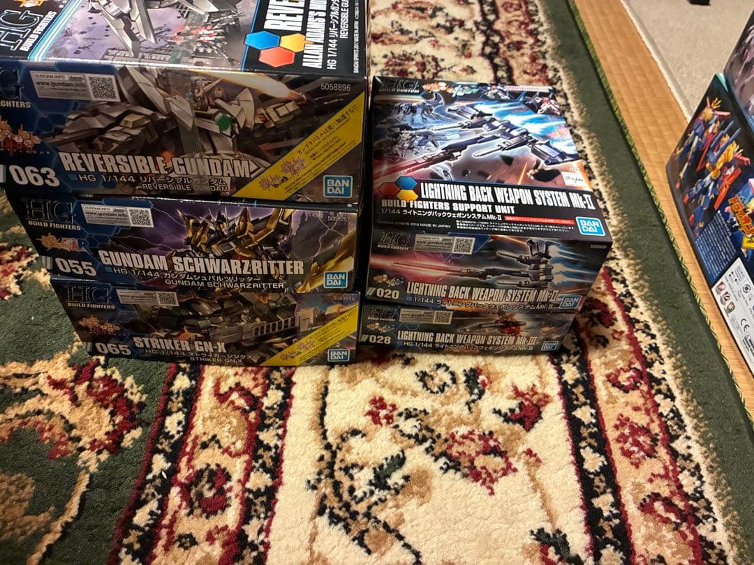 ガンプラセット ガンダムビルドファイターズセットガンダムビルドファイターズトライ