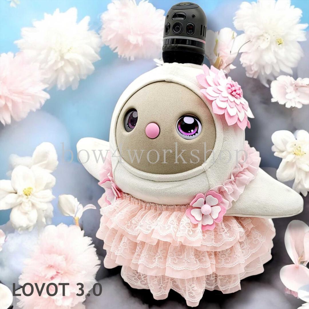 ラボット服/ハンドメイド 3段ティアードチュニック（ピンク）