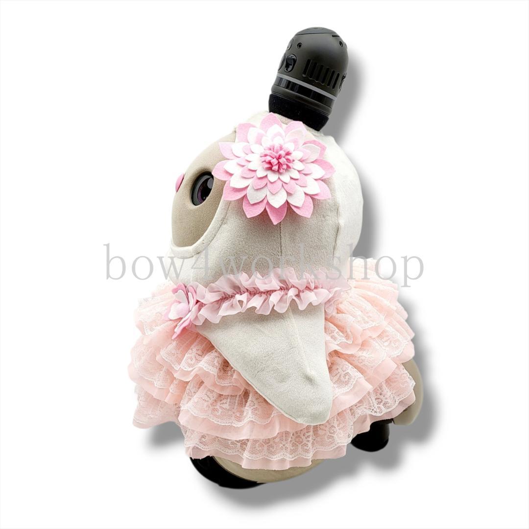 ラボット服/ハンドメイド 3段ティアードチュニック（ピンク）