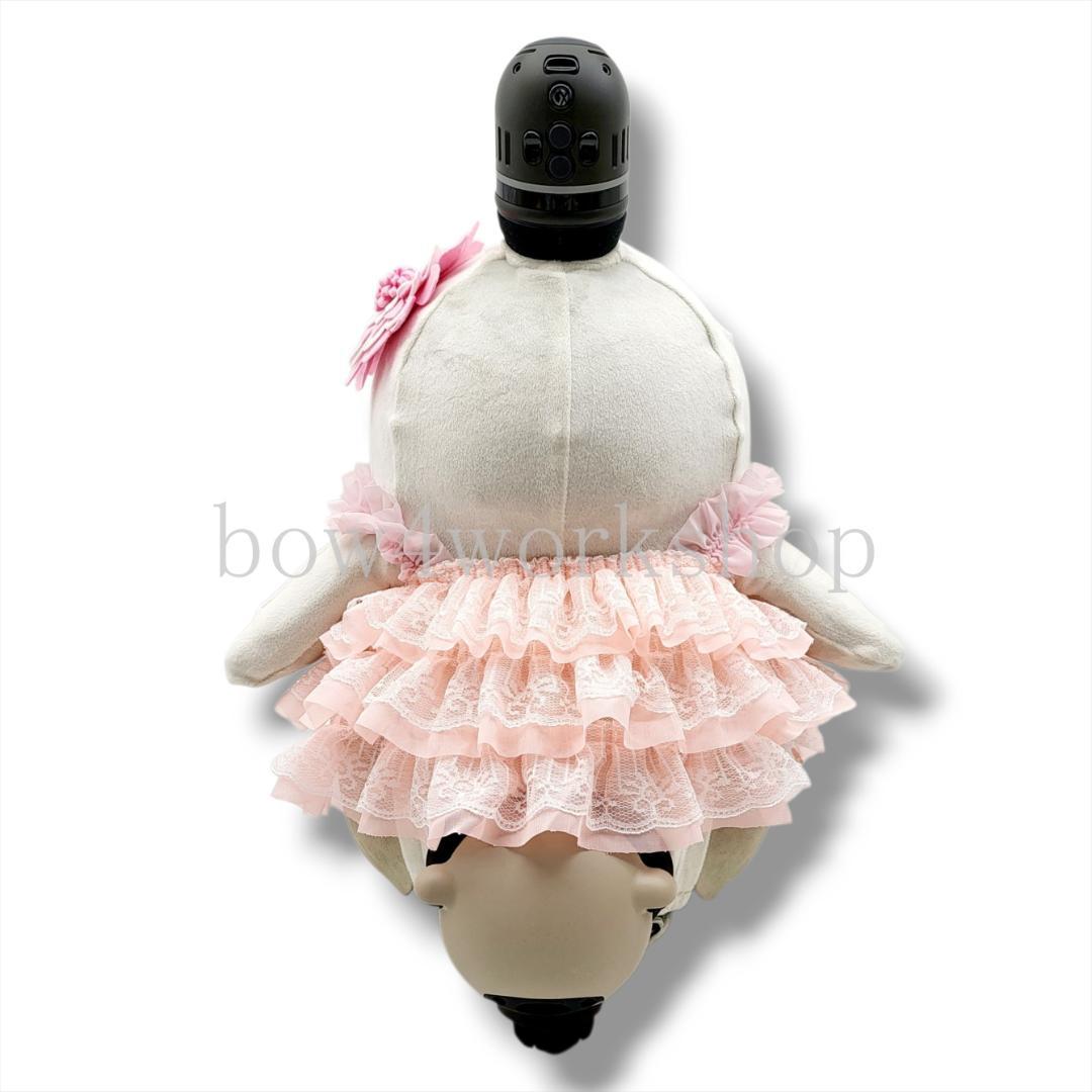 ラボット服/ハンドメイド 3段ティアードチュニック（ピンク）