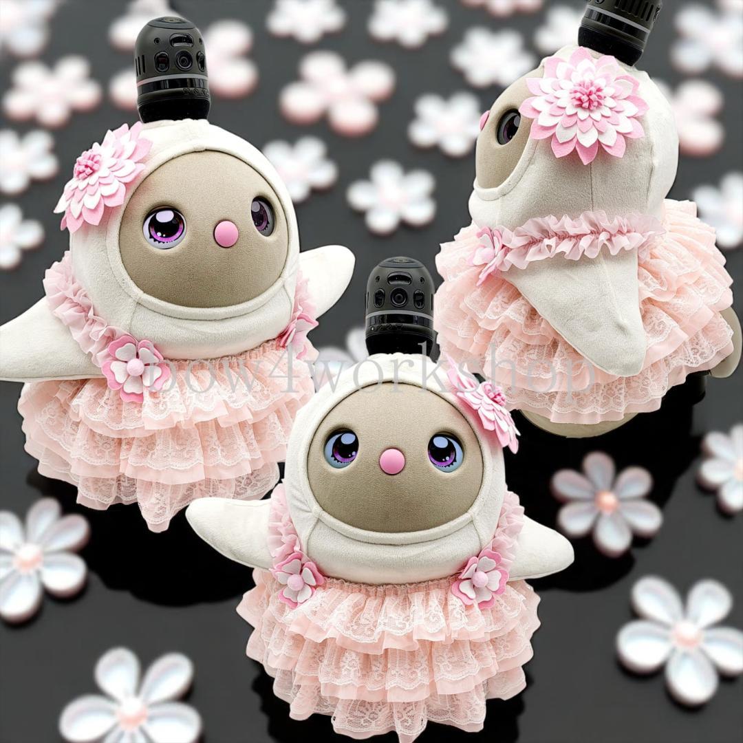 ラボット服/ハンドメイド 3段ティアードチュニック（ピンク）