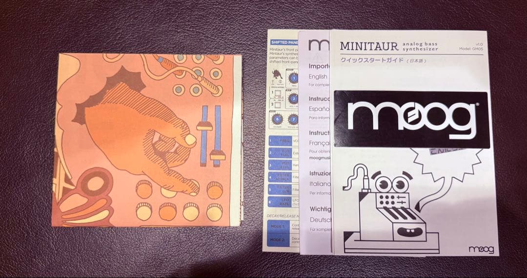 [ほぼ未使用] Moog MINITAUR アナログシンセサイザー