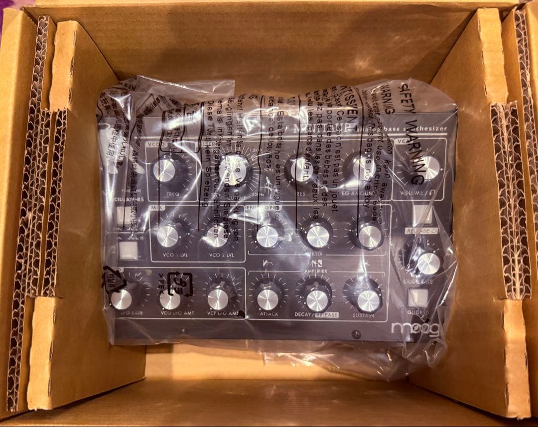 [ほぼ未使用] Moog MINITAUR アナログシンセサイザー
