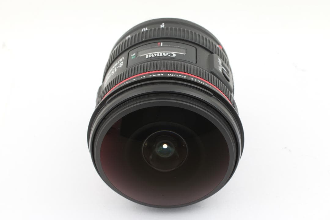 美品 Canon EF 8-15mm F4L USM フィッシュアイ レンズ