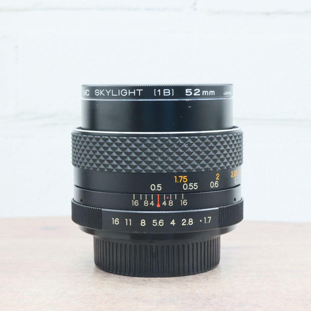 YASHICA AUTO YASHINON DS-M 50mm F1.7【美品】