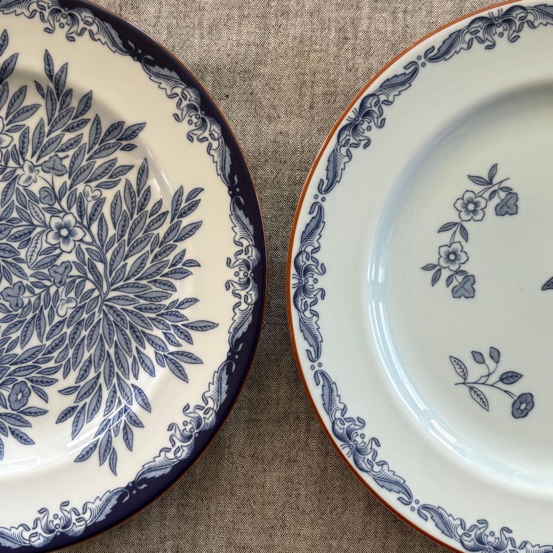 ロールストランド　オスティンディア27cmプレート2枚セット(おまけ付き)