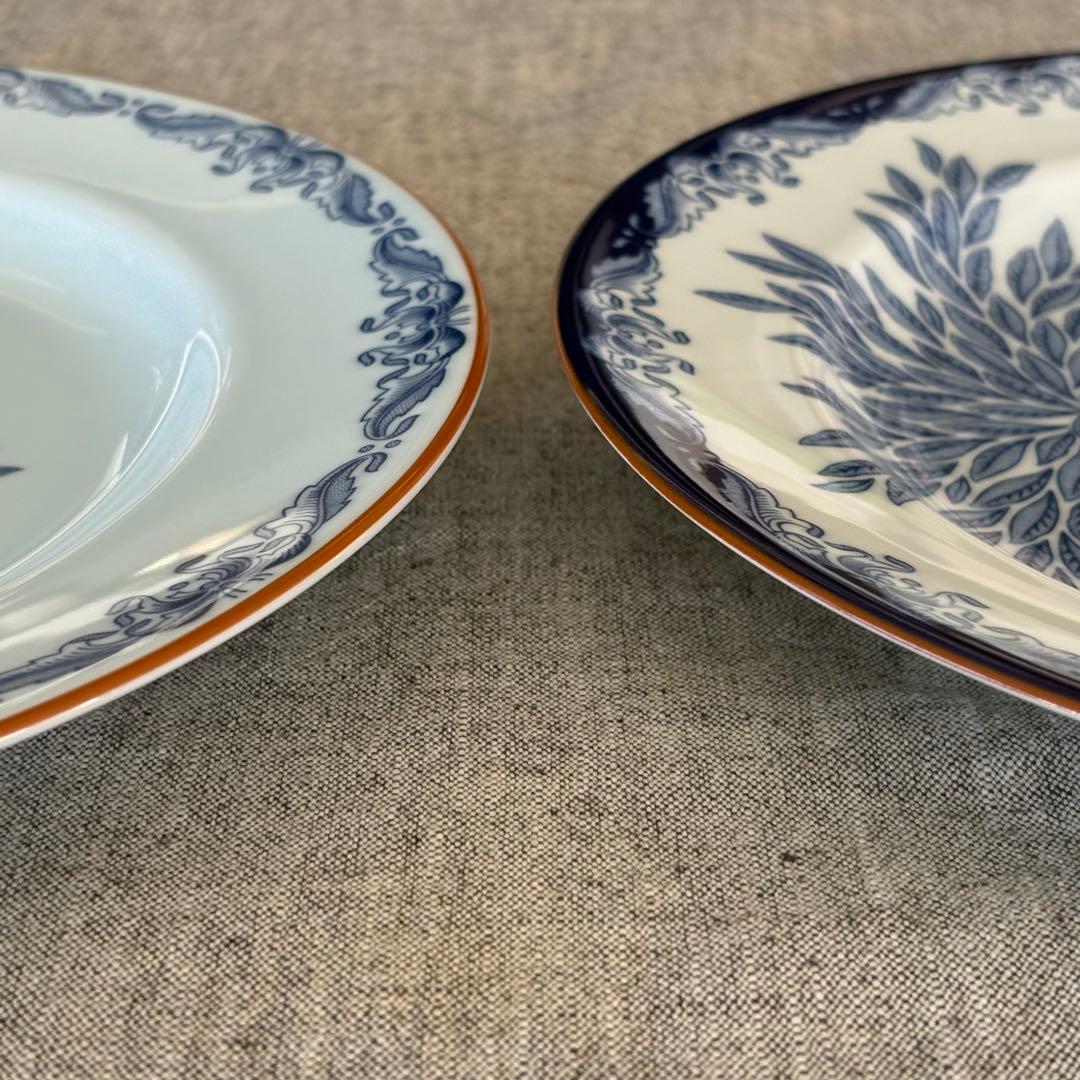 ロールストランド　オスティンディア27cmプレート2枚セット(おまけ付き)